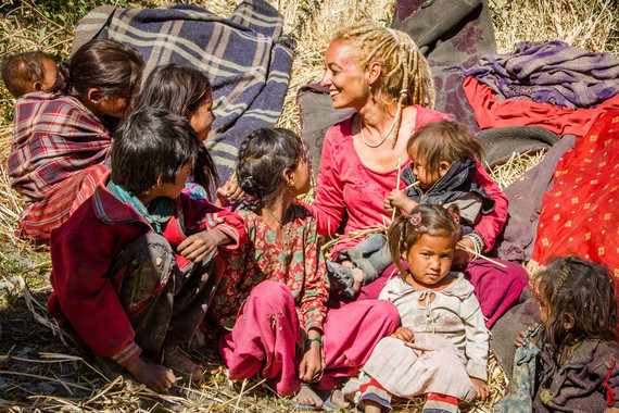 Stella Deetjen hilft Kindern in Indien und Nepal