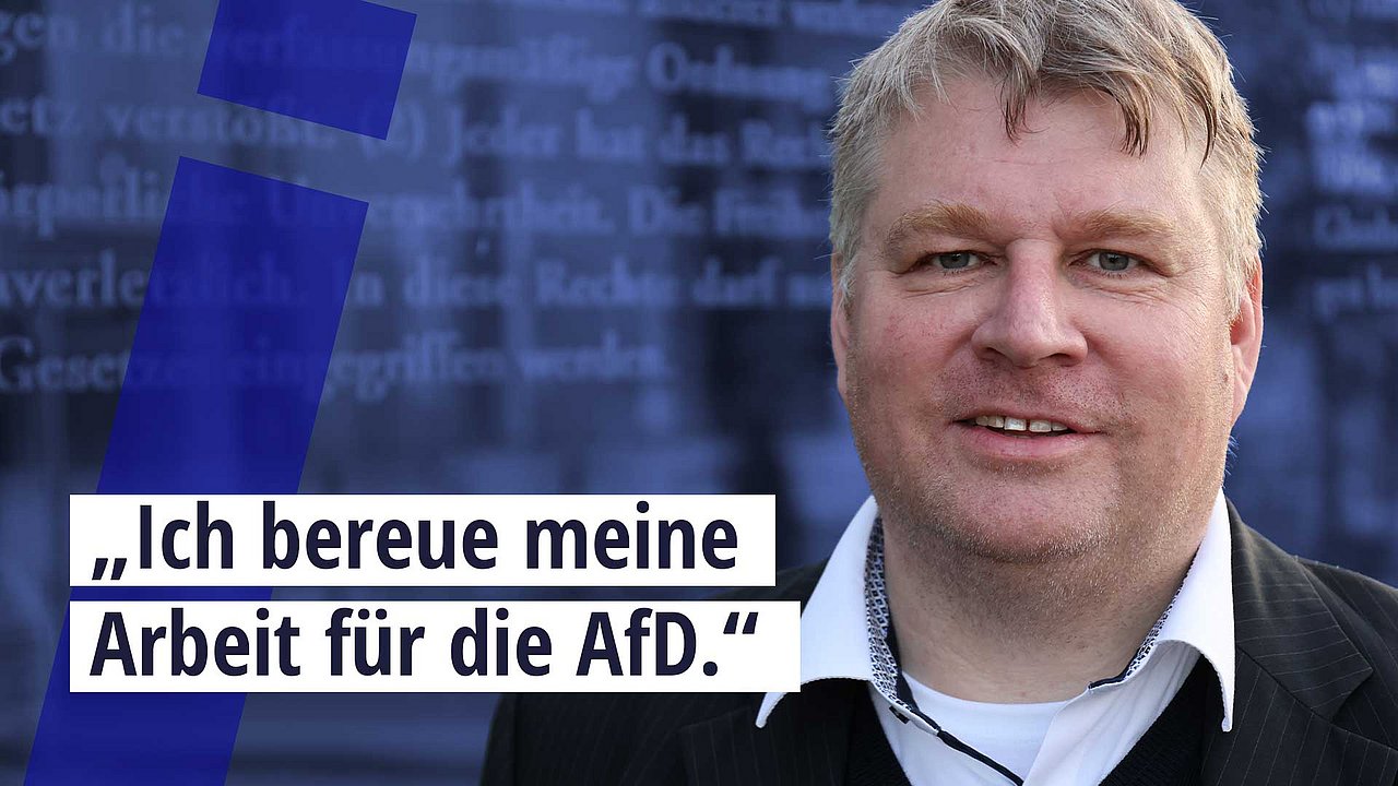 AfD-Aussteiger Christian Hirsch sagt: Ich bereue meine Arbeit für die AfD.