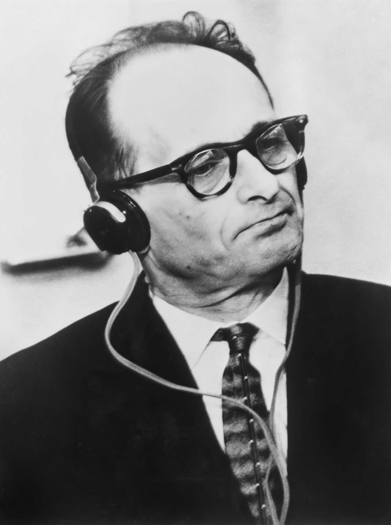 Porträt von Adolf Eichmann