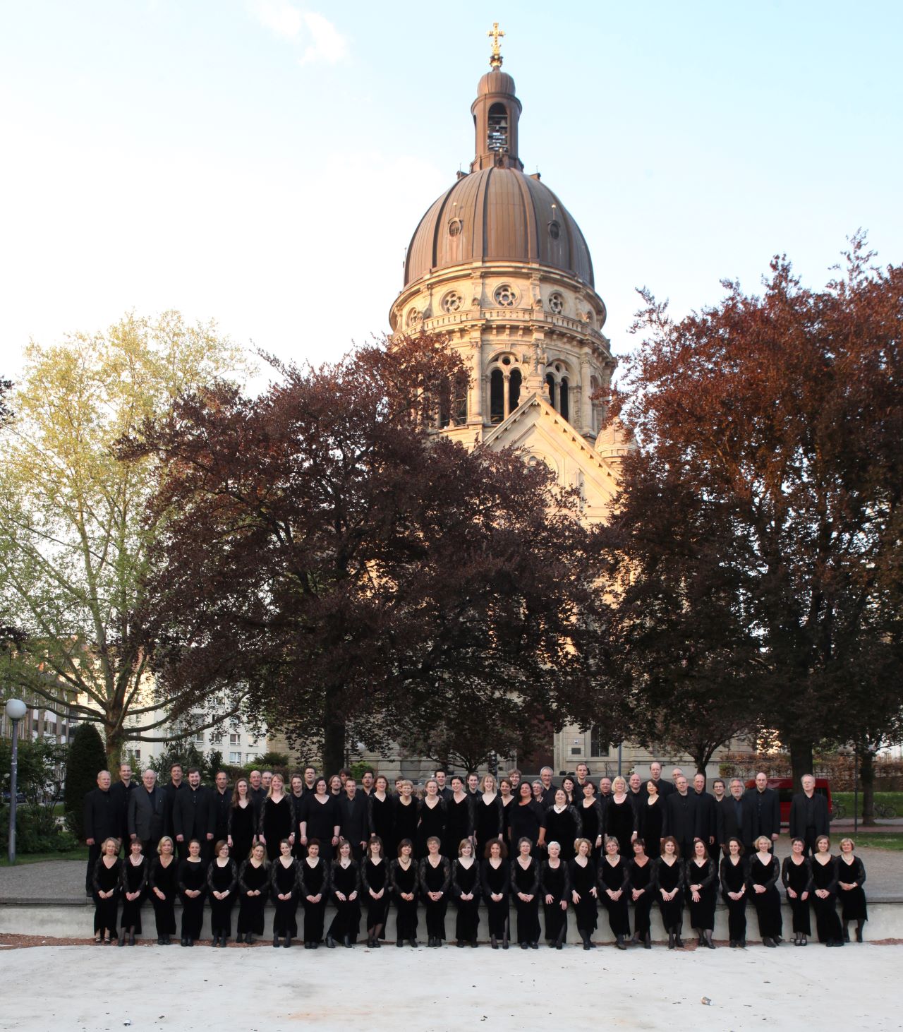 Gruppenbild des Bachchors in Mainz.
