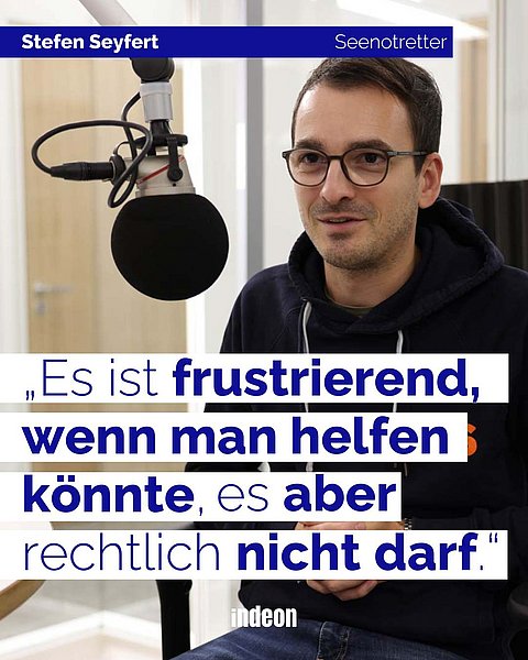 Stefen Seyfert im Podcast „echt gefragt - der Talk mit Lotte“