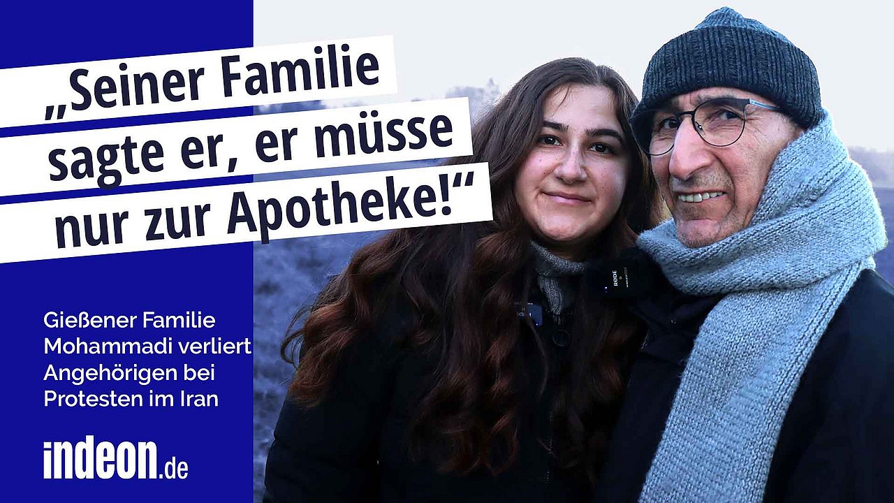 Proteste im Iran: Iranische Familie aus Gießen trauert um Foad Mohammadi 