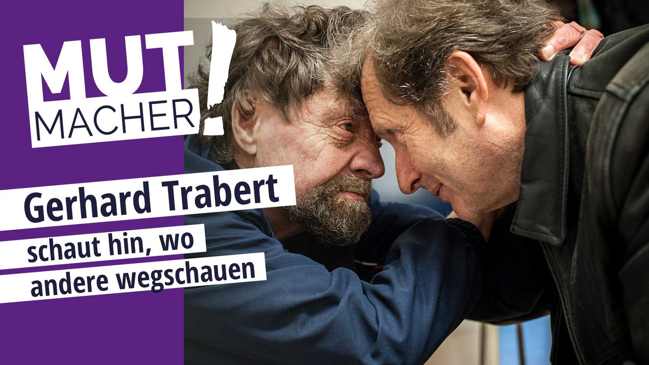 Gerhard Trabert hilft obdachlosen Menschen.
