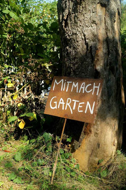 Im Mitmachgarten gemeinschaftlich gegen die Klimakrise gärtnern.