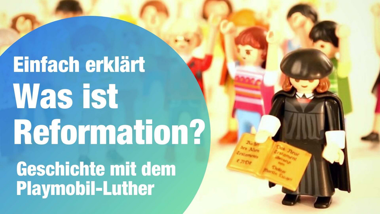 Erklärfilm mit dem Playmobil-Luther