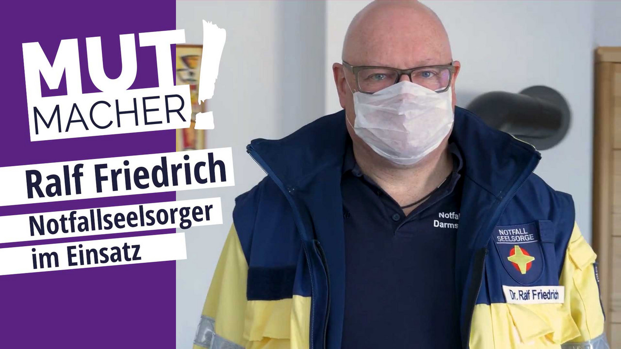 Mutmacher: Notfallseelsorger Ralf Friedrich