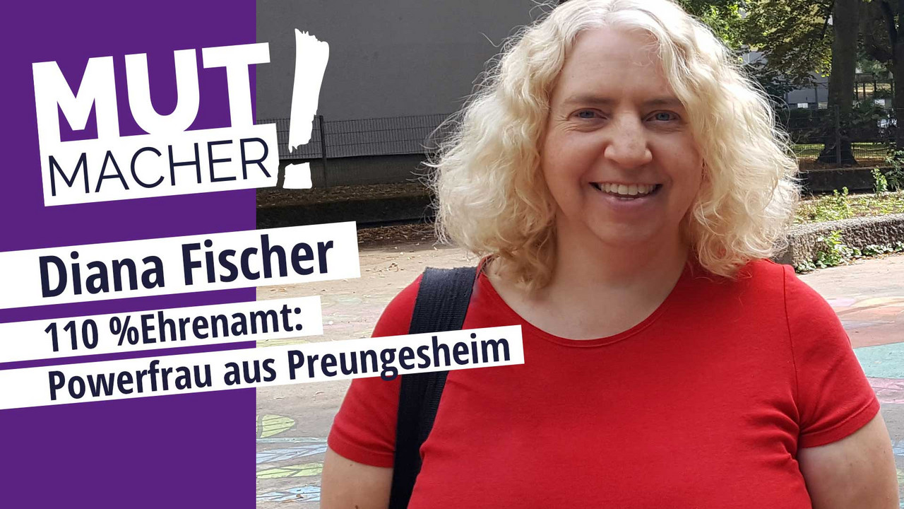Die  Powerfrau aus Preungesheim: Mutmacherin Diana Fischer