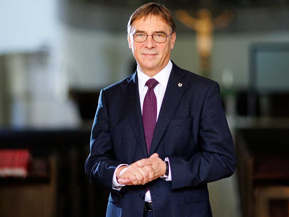 Pfarrer Volker Jung, Kirchenpräsident der EKHN
