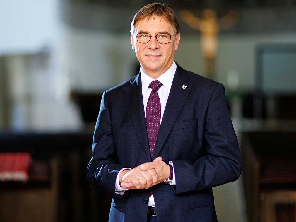 Pfarrer Volker Jung, Kirchenpräsident der EKHN