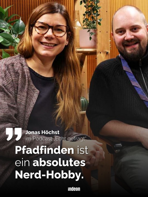 Jonas Höchst ist Pfadfinder: Hier hat er gelernt Verantwortung zu übernehmen.