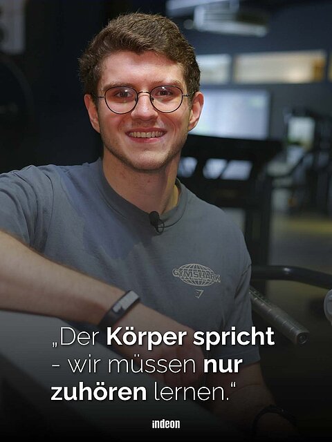 Zitat: „Der Körper spricht - wir müssen nur zuhören lernen.“