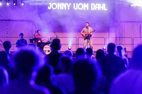 Konzert mit Jonny vom Dahl