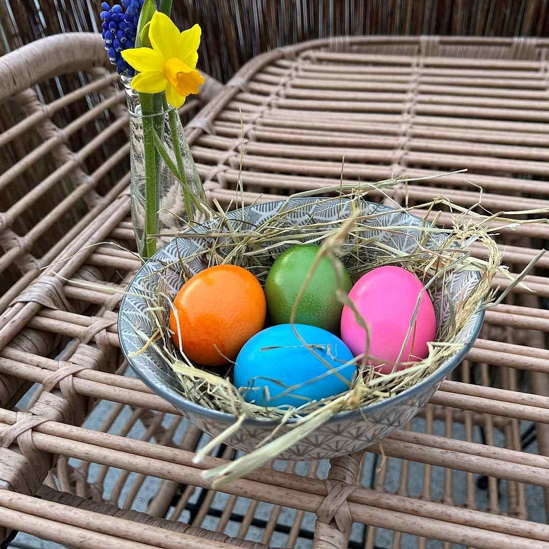 Ganz ohne Plastik: Nachhaltiges Osternest.