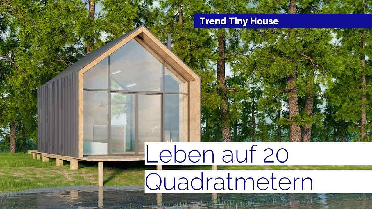 Leben auf wenigen Quadratmetern in einem Tiny House