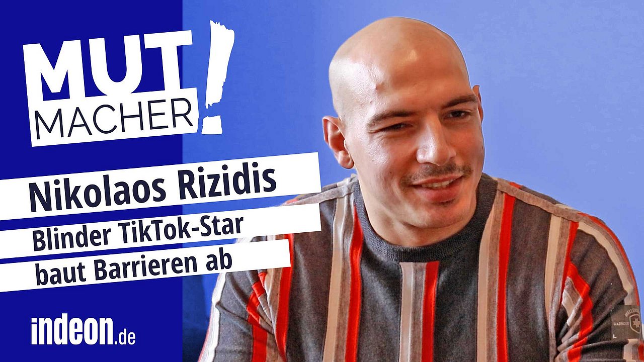 TikTok-Star und Mutmacher Nikolaos