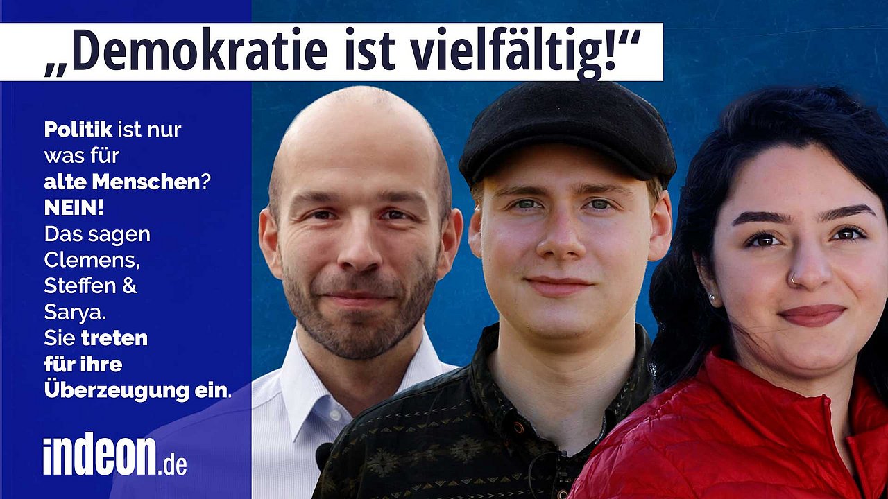 Demokratie leben: Jung, motiviert, politisch engagiert!