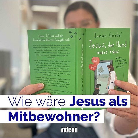 Buch „Jesus, der Hund muss raus“: Wie wäre Jesus als Mitbewohner?