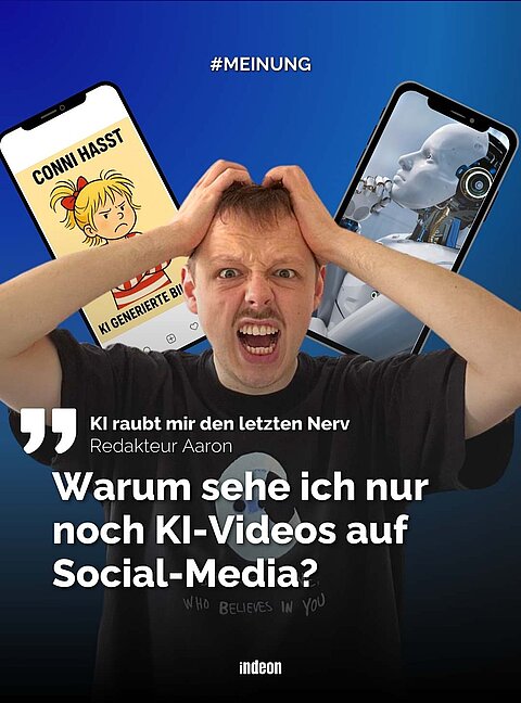 Aaron ist genervt von Künstlicher Intelligenz