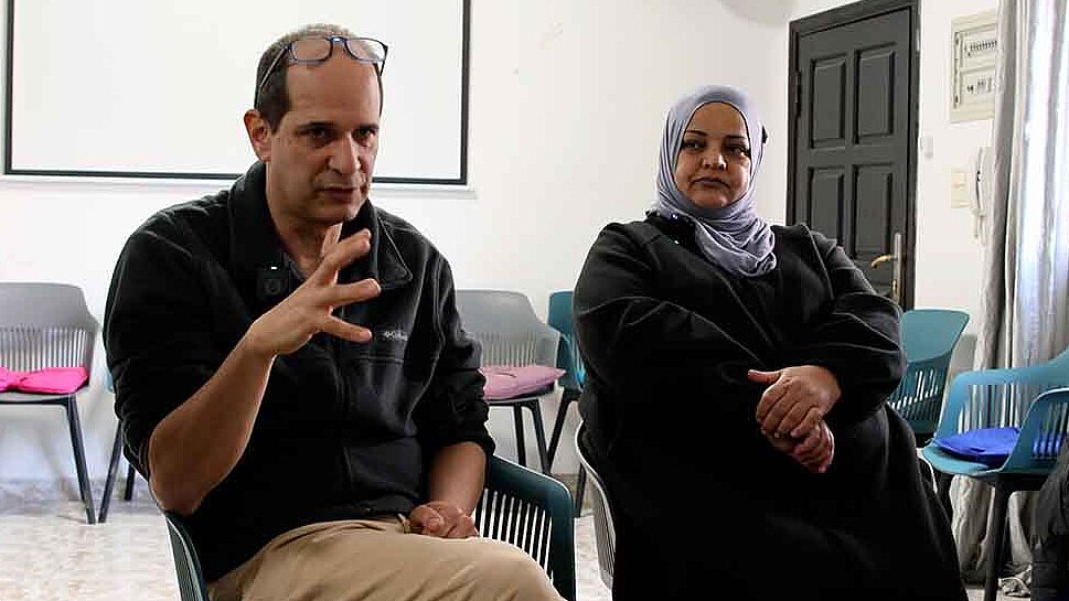 Ofer Lior und Laila al Sheikh