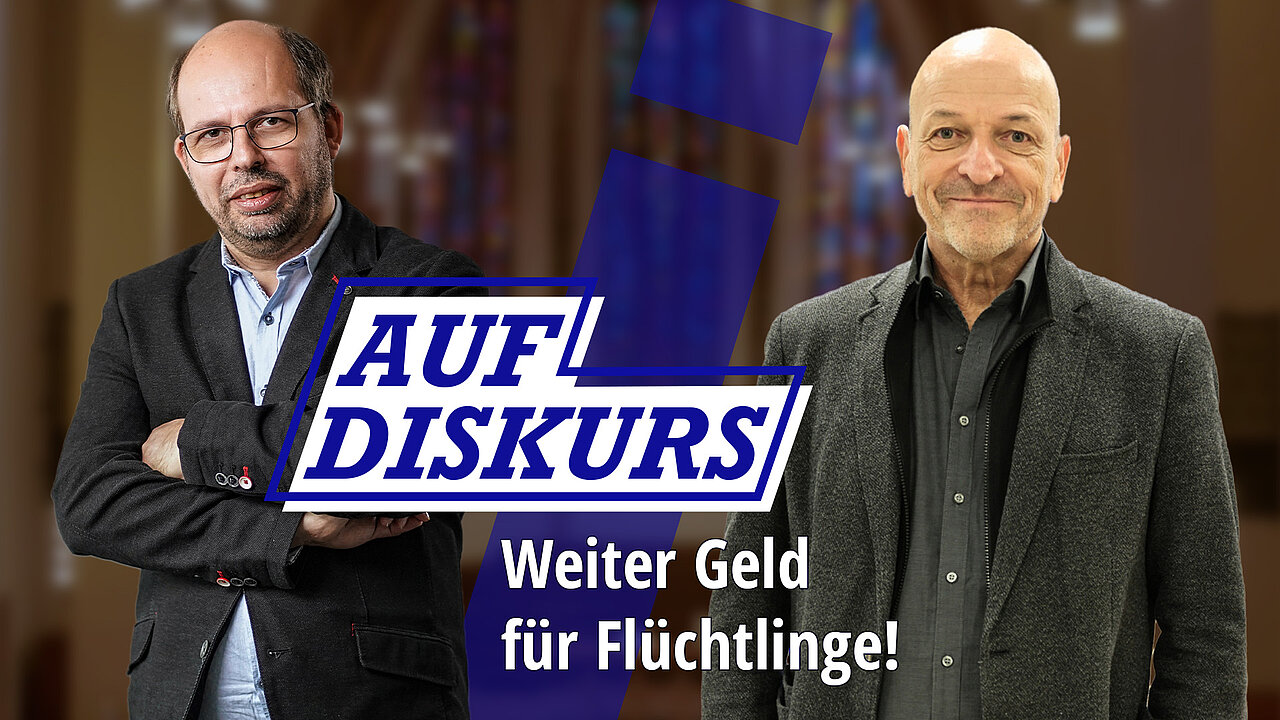 Diskurs mit Andreas Fauth und Andreas Lipsch zum Thema Flüchtlingshilfe in der EKHN