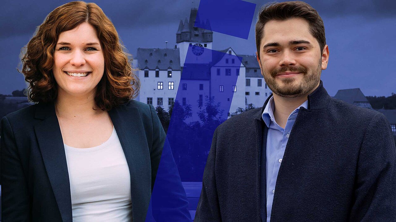 Maren Busch und Lukas Daum gehören zu den jüngsten Bürgermeistern Deutschlands