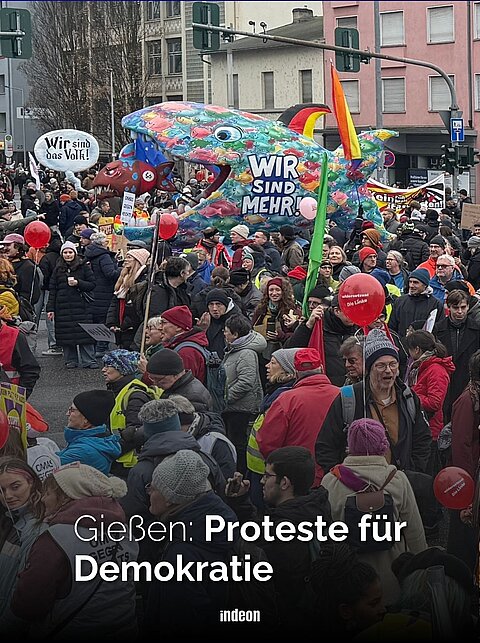 Demokratiefest in Gießen