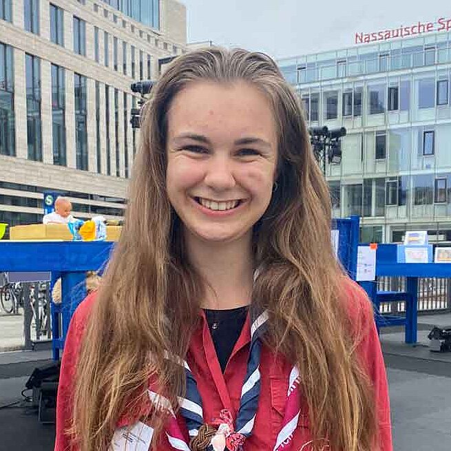 Die 25-Jährige Janina