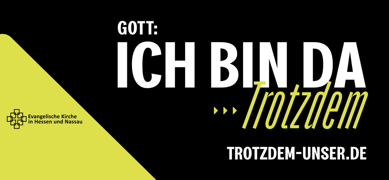 Banner zur Impulspost der EKHN Trotzdem unser
