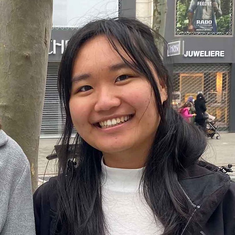 Die 20-Jährige Yusun in Frankfurt