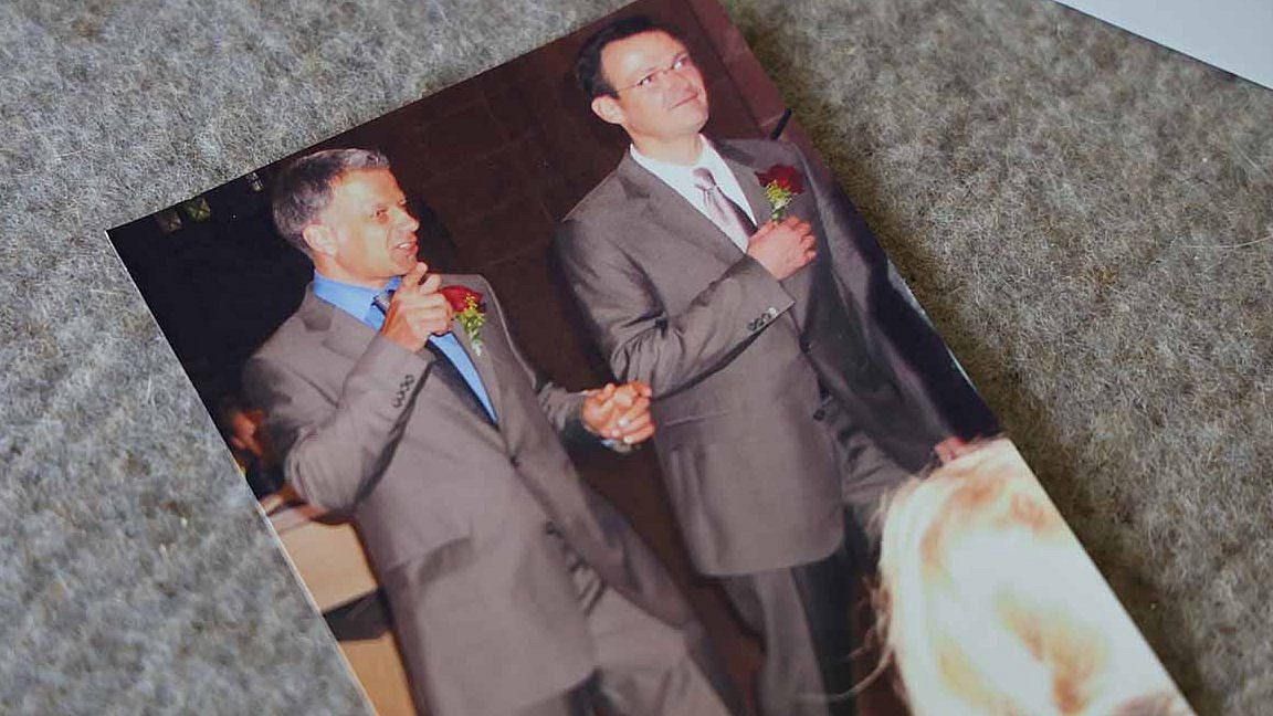 Peter Annweiler und Johannes Giel ziehen in die Kirche ein