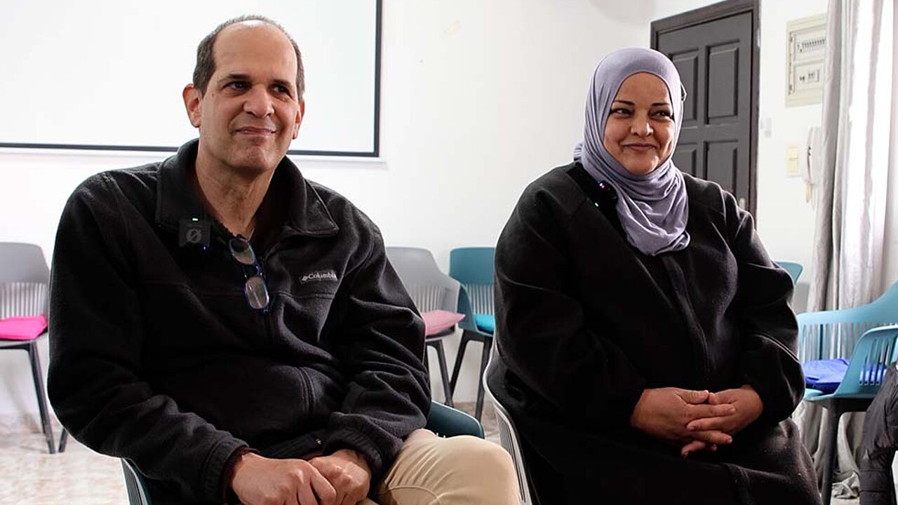 Ofer Lior und Laila al-Sheikh 