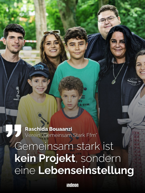 Präventionsarbeit vom Verein Gemeinsam stark ffm