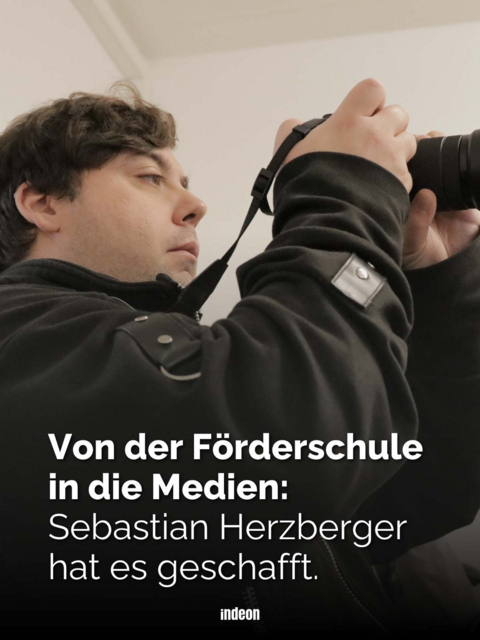 Sebastian Herzberger arbeitet mit einer Autismus-Spektrum-Störung im Journalismus