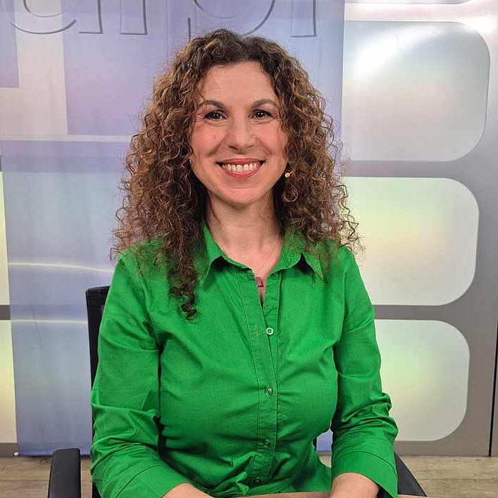 Mihaela Manachidis im Studio