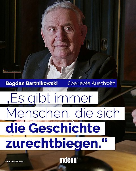 Holocaust-Überlebender Bogdan Bartnikowski
