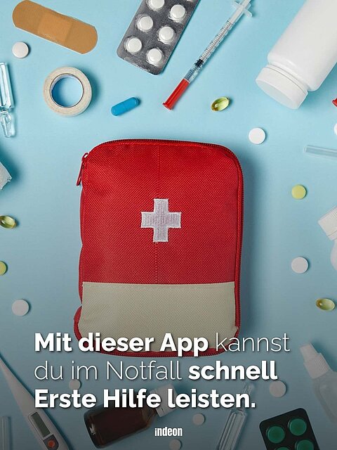 Mit App schnell zum Notfall.