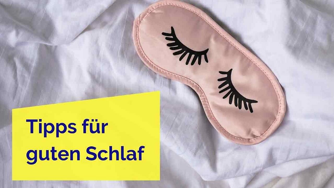 Eine Schlafmaske