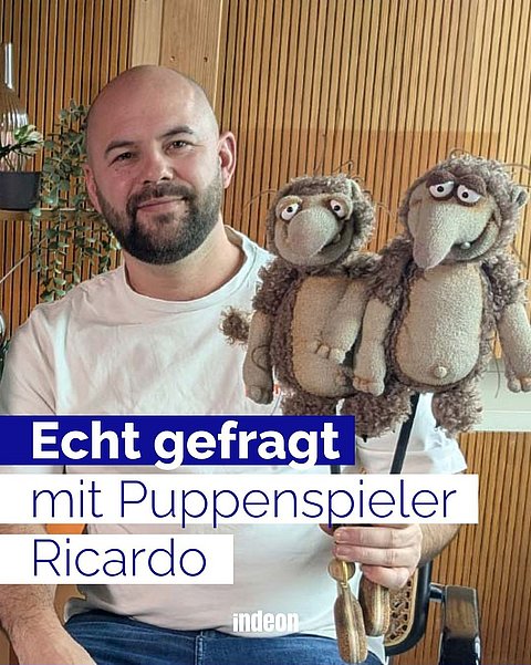 Echt gefragt mit Puppenspieler Ricardo Sperlich