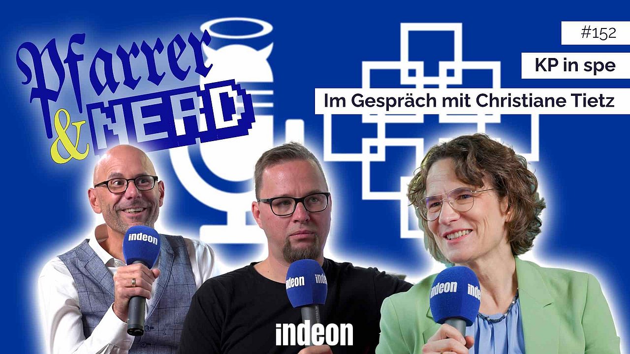 Die künftige Kirchenpräsidentin der EKHN, Christiane Tietz, zu Gast im Podcast bei Pfarrer und Nerd