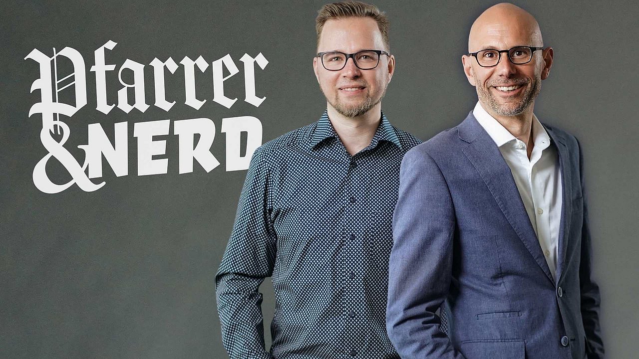 Pfarrer & Nerd: Das sind Pfarrer Martin Vorländer und Nerd Seba Jakobi