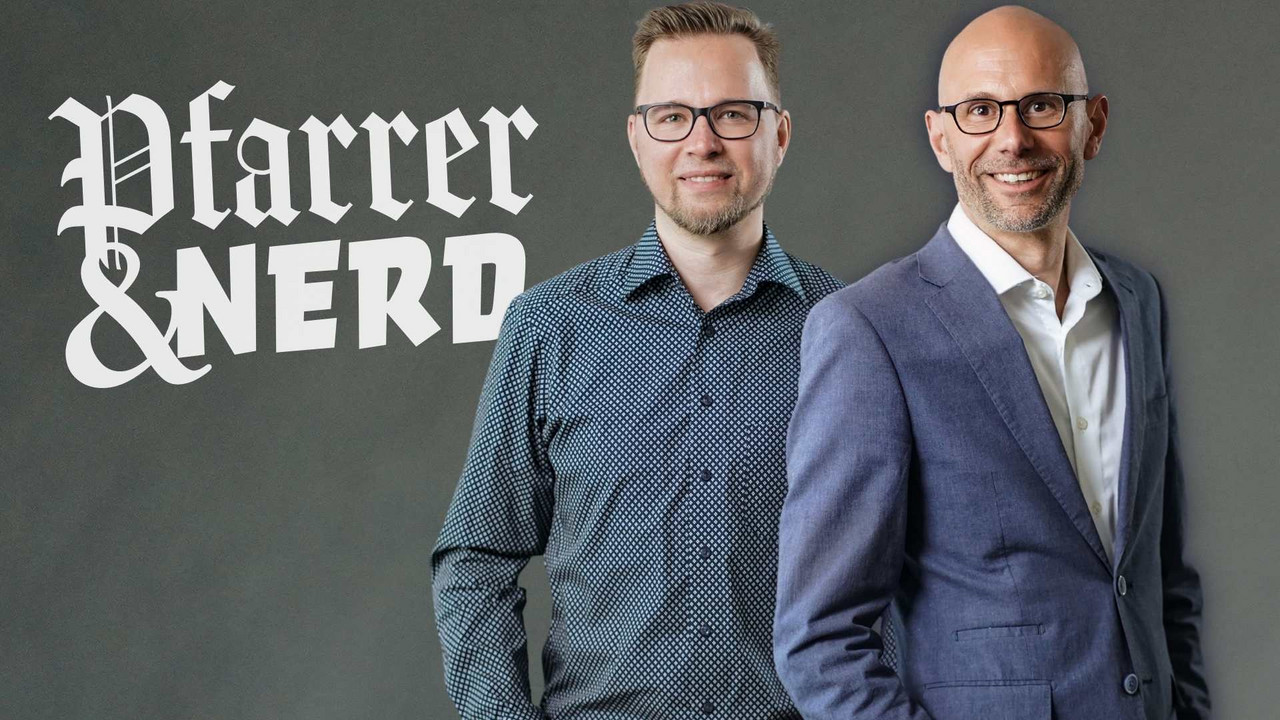 Pfarrer & Nerd: Das sind Pfarrer Martin Vorländer und Nerd Seba Jakobi