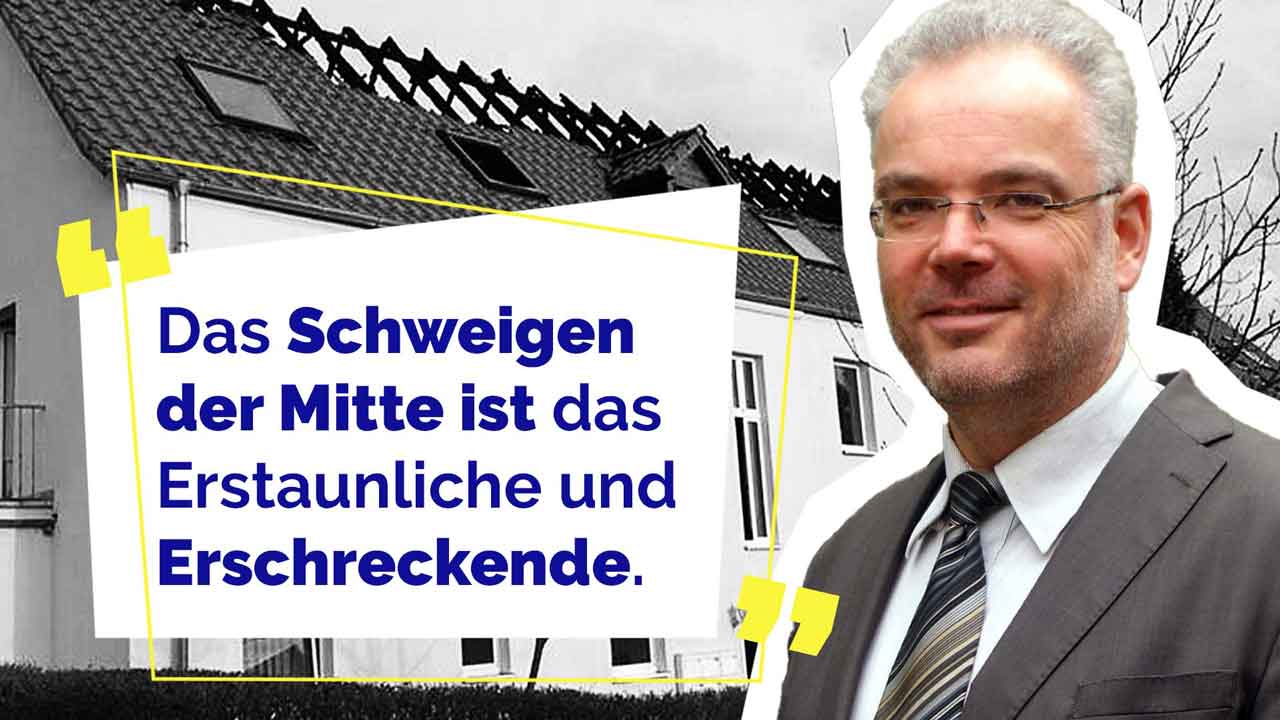 Markus Nierth war in Tröglitz Bürgermeister