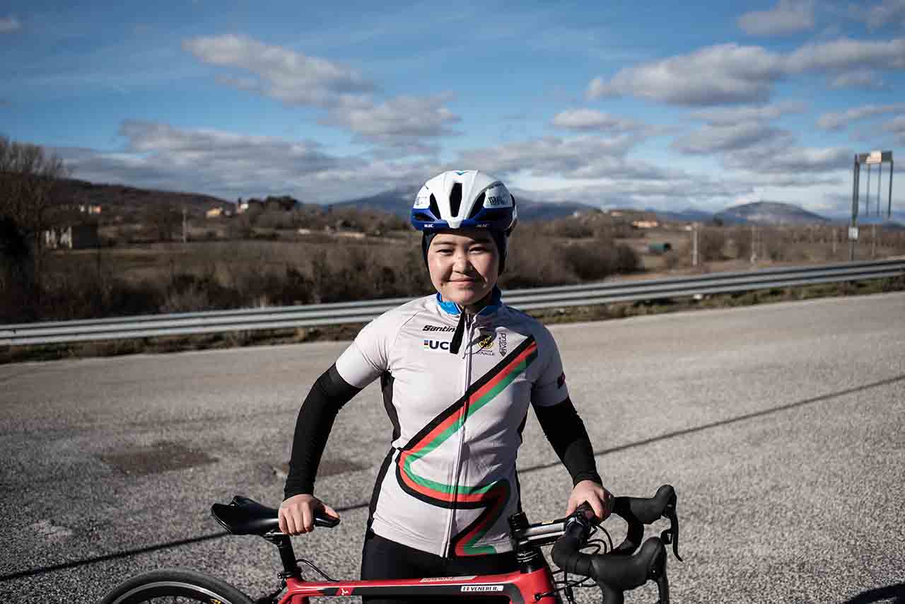 Mahnaz Mohammadi bei den 2022 Afghan Women's Championships