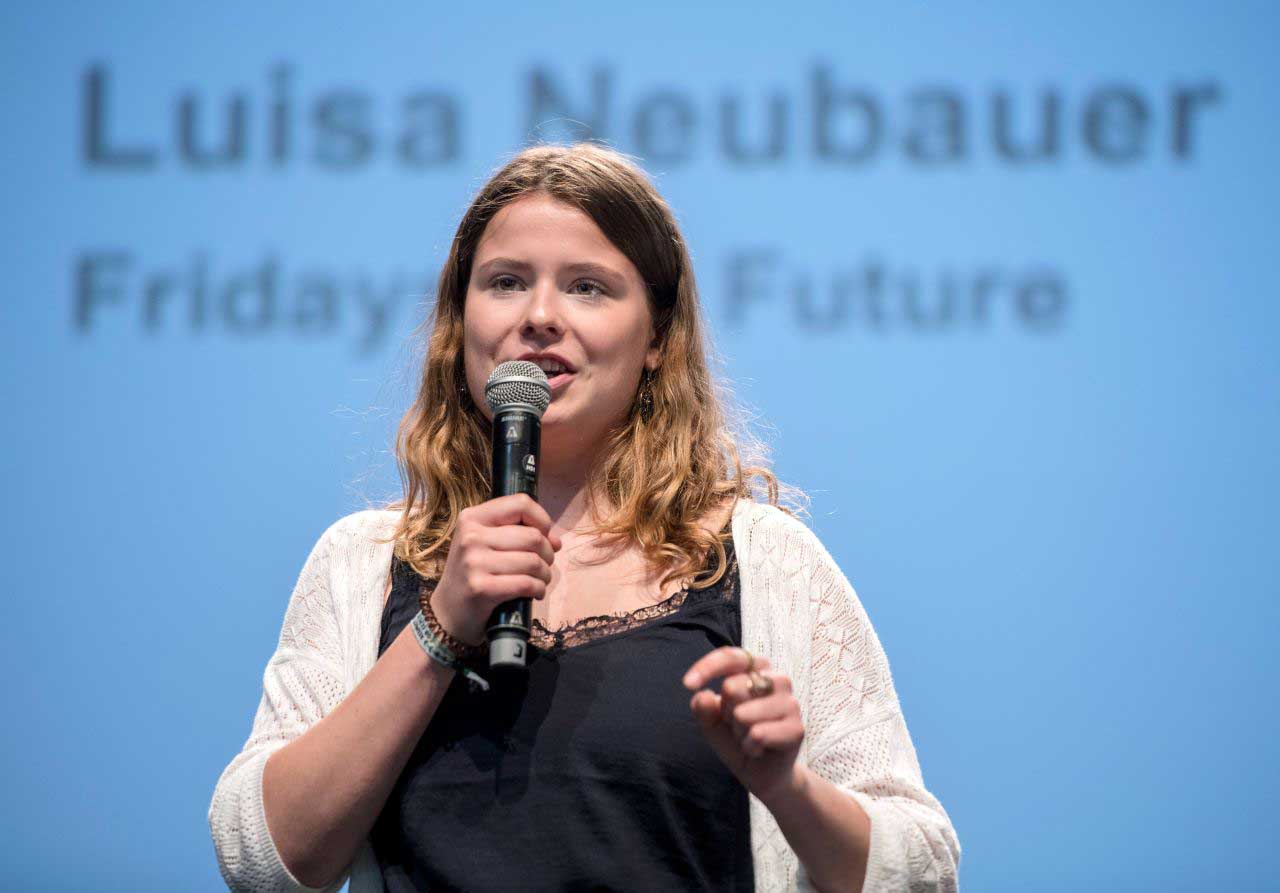 Luisa Neubauer von Fridays for Future
