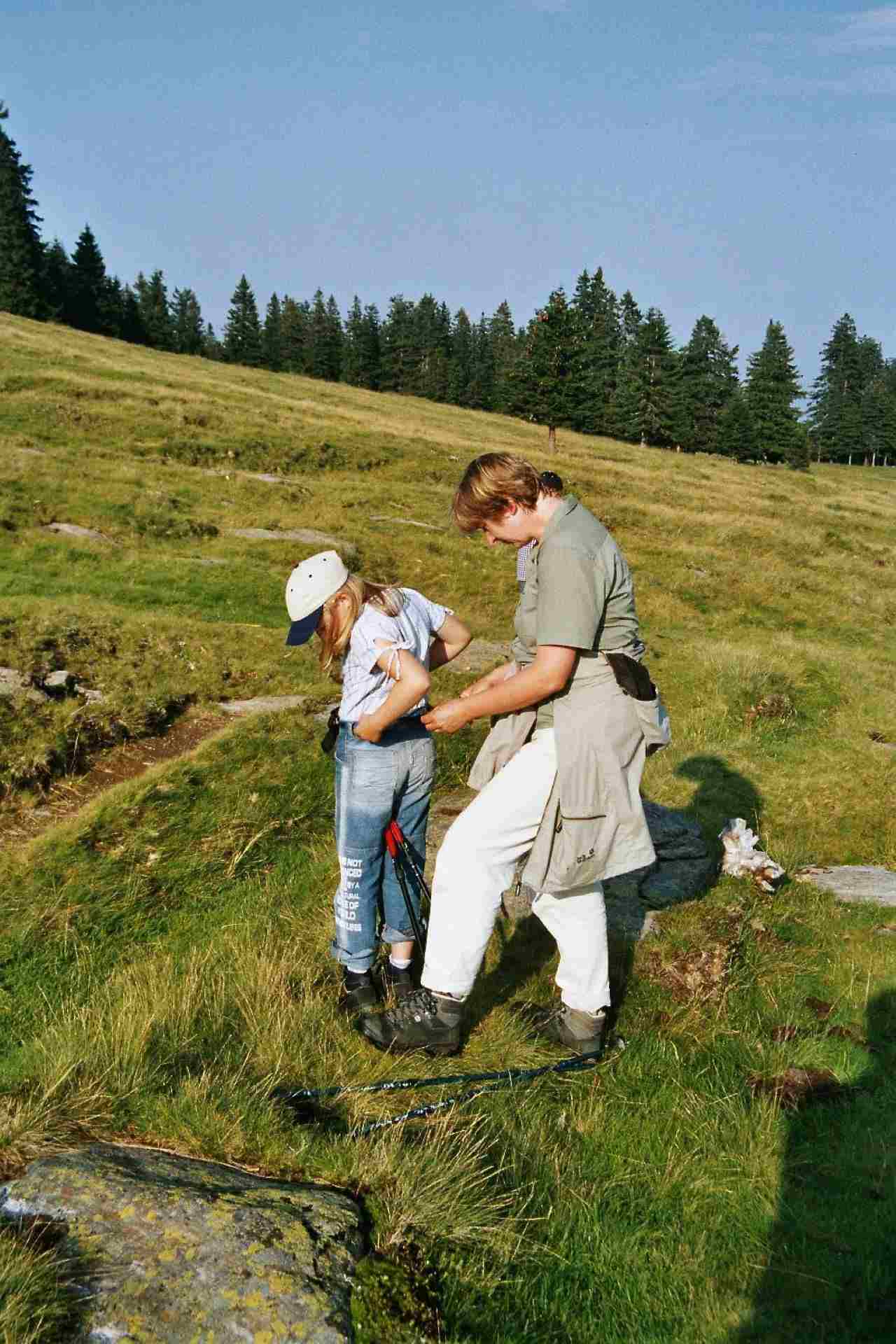 Wiebke mit ihrer Mutter im Urlaub