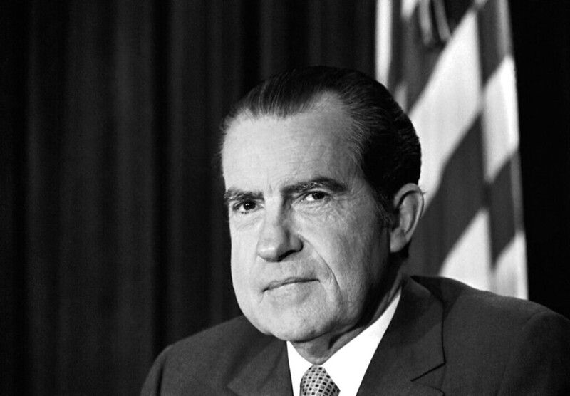 Der ehemalige US-Präsident Richard Nixon.