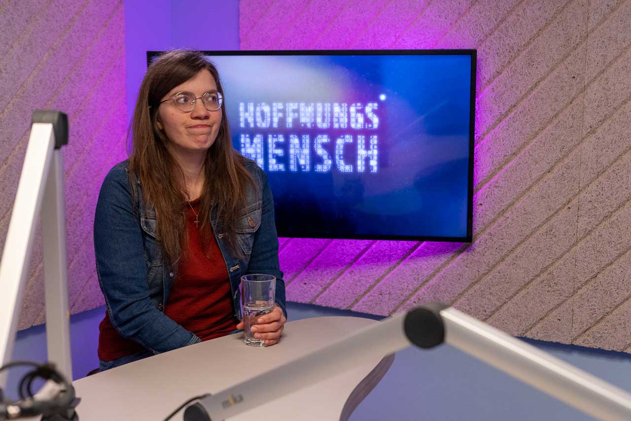 Ulrike Blessing beim Podcast Hoffnungsmensch