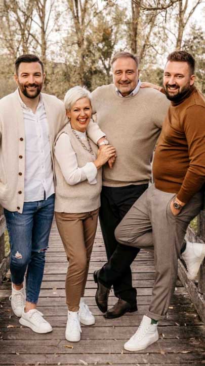 Gruppenfoto Familie Eisenmann