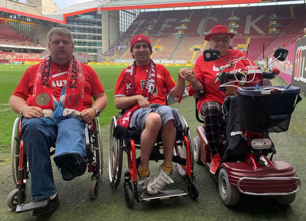 Behindertfanbetreuung beim FC Kaiserslautern