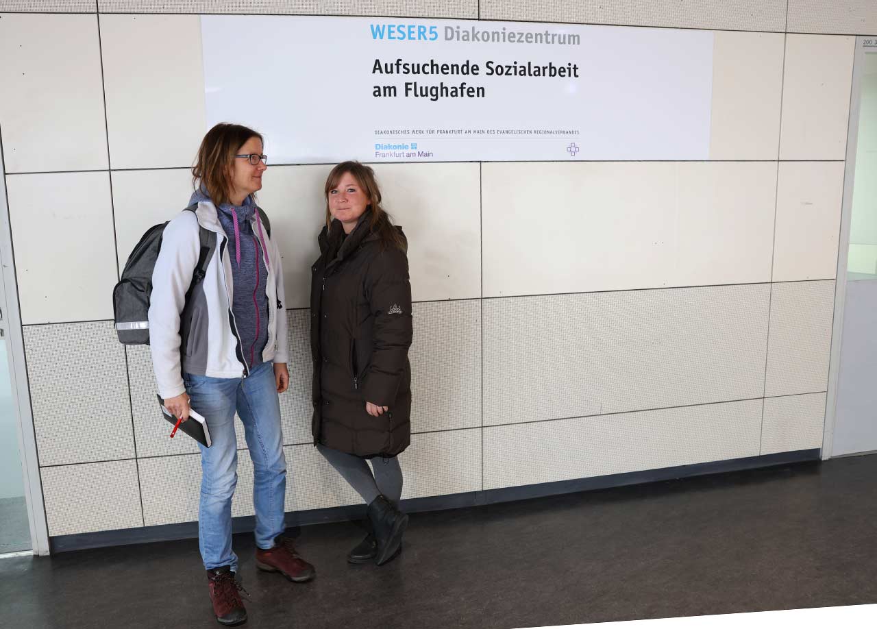 Wohnungslose am Frankfurter Flughafen Wer sich kümmert